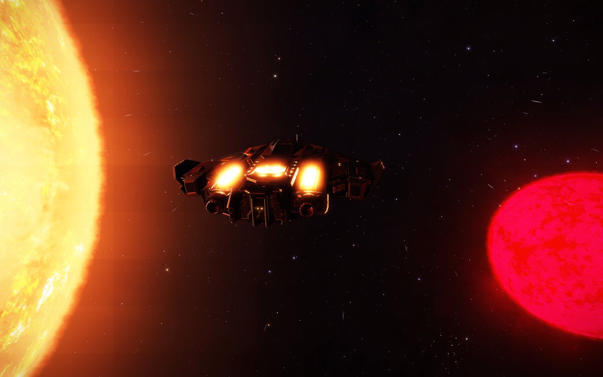 LordLethris's tweet photo. Day 2 Of my Rags → Richies Excursion on @EliteDangerous
#EliteDangerous tonight.
39 Sectors of 168 scanned. Est Value so far 28.5 Mill.
#FatherhoodWing #SpaceTruckin #Exploration #SteersLikeACow #DirtyWindscreen #DualFuelStar #StuckInTheMiddleWithHue #DarkSideOfTheMoon https://t.co/HFhQKBSjTU