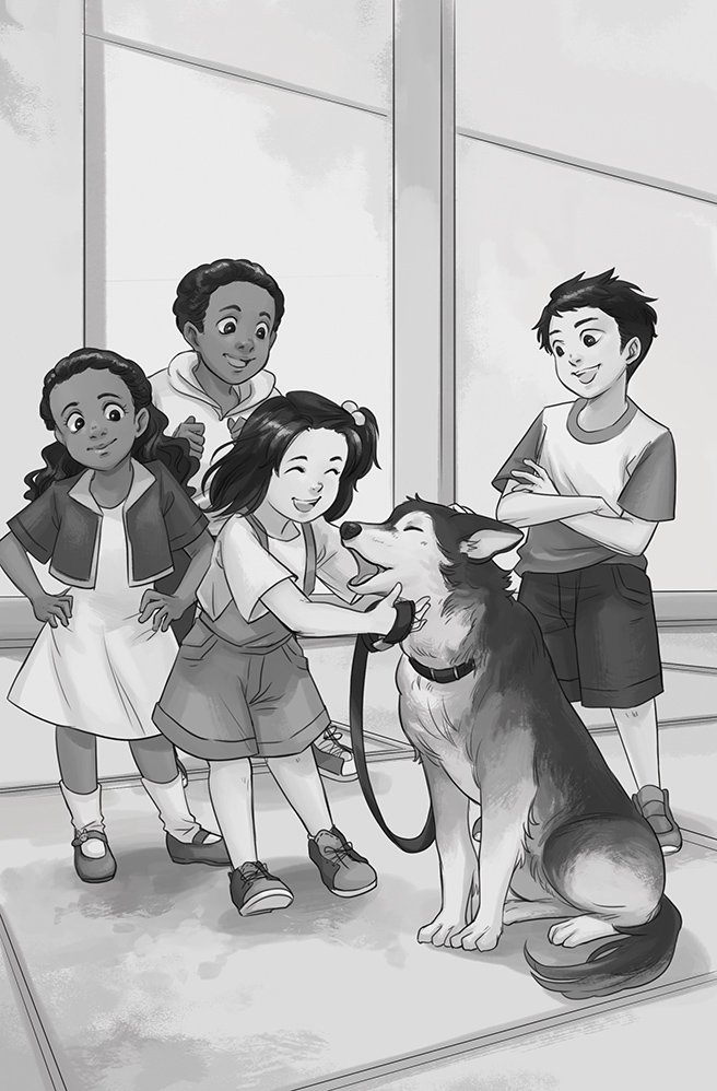 @alexyarnold Your dog is so cute! :D Dropping some dog images here~ I recently finished Doggie Daycare series and I love drawing dogs :) Thank you! 