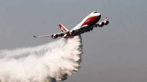 Univalle_Nic's tweet photo. #Internacional | Super tanque, así se llama el avión más grande del mundo que contrata el presidente Evo Morales para combatir el incendio, su capacidad es más de 75 mil litros. https://t.co/Ed7MhqqDmD