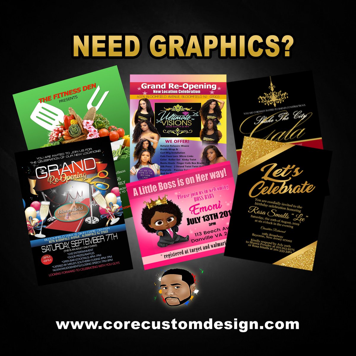 corecustom's tweet image. corecustomdesign.com