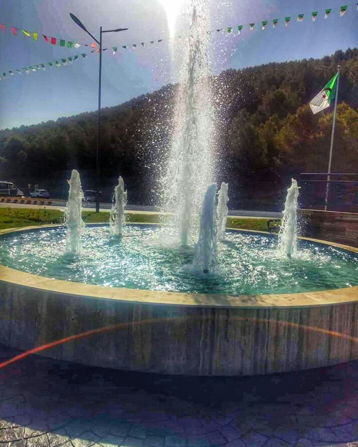 تدشين #مجسم_الامير_عبد_القادر بولاية عين تموشنت بمناسبة اليوم الوطني للمجاهد 20 اوت