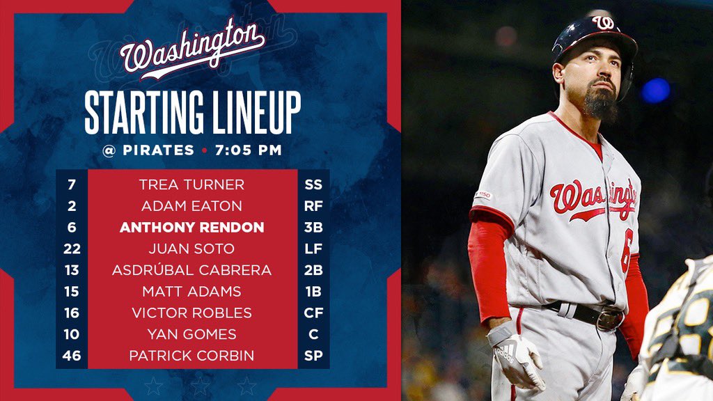 Nationals's tweet photo. Anthony Rendon among all NL 3B:
1st – fWAR
1st – bWAR
1st – Runs
1st – AVG
1st – OBP
1st – SLG
1st – WRC+
2nd – RBIs
#OnePursuit https://t.co/v5F2w6IXR7