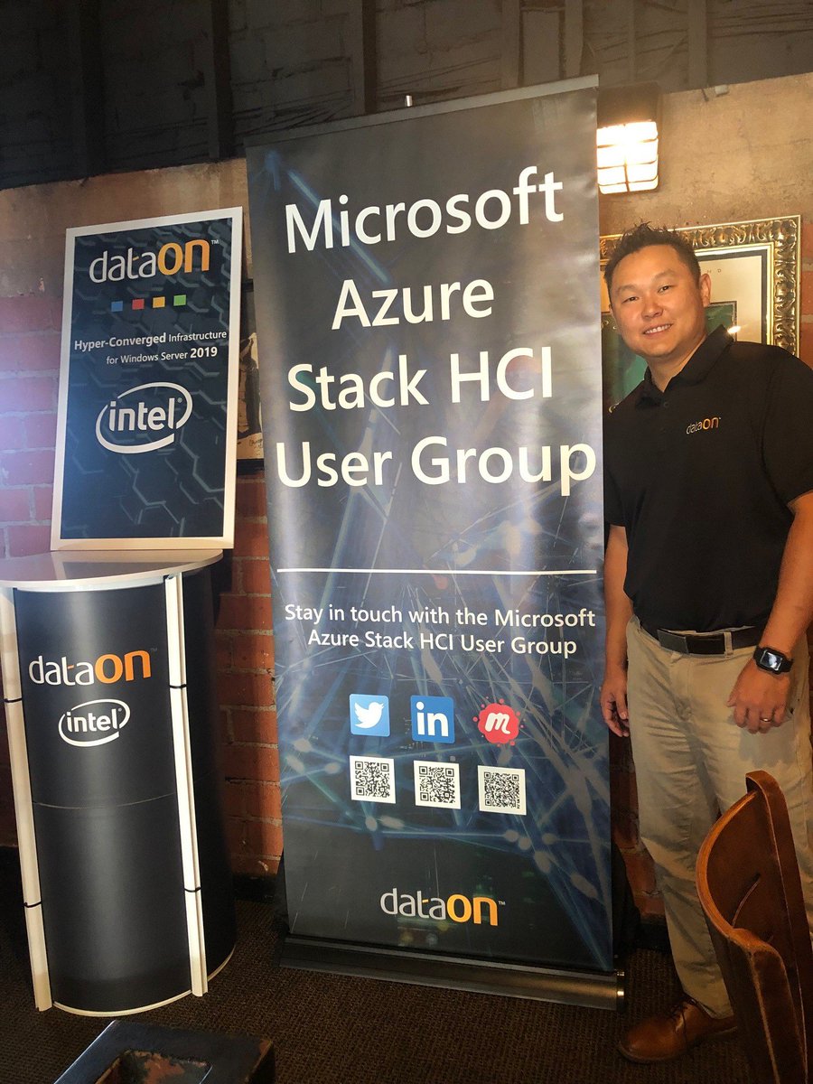 ASHCI_UserGroup's tweet photo. Thanks for hanging out with us last week at our Meetup event at BJ's Restaurant! Check out our Meetup page for more events to come. @IntelStorage #WSSD #S2D #HybridCloud #AzureStackHCIUserGroup https://t.co/oxPwFBCLas https://t.co/Rw26LNA4zw