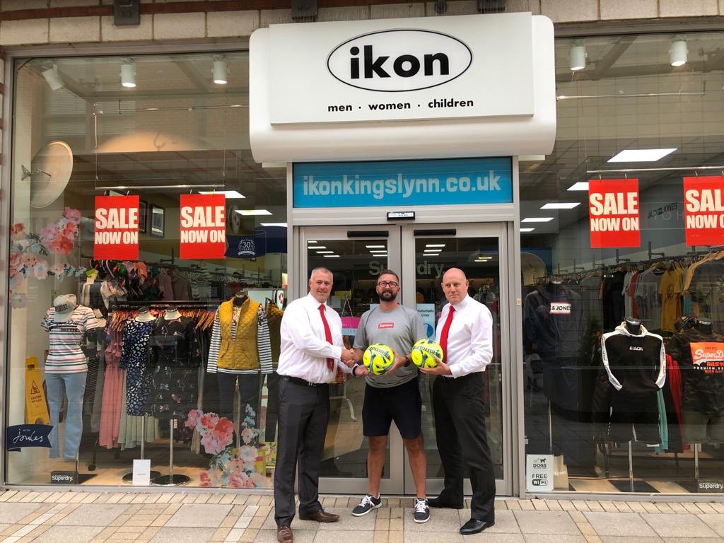 Delighted to be able to announce @ikonkingslynn have sponsored two footballs for every team playing in the league this season. ⚽️⚽️