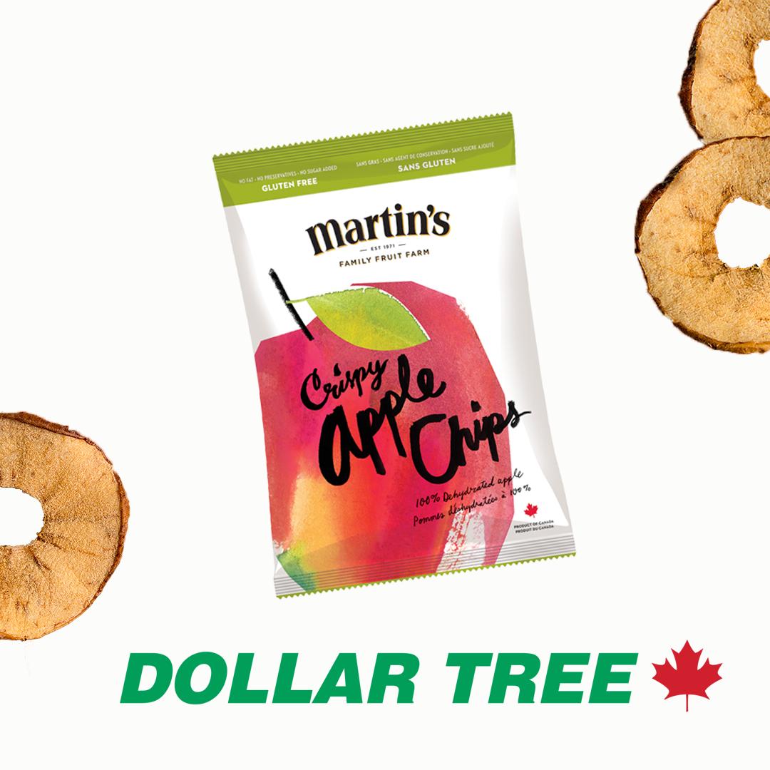 Martins_Chips's tweet photo. Stock up on these back-to-school snacks at Dollar Tree Canada!

#dollartreecanada #dollartreefinds #martinsapplechips #trulycrisp #purelyfun https://t.co/7v1GfBQonq