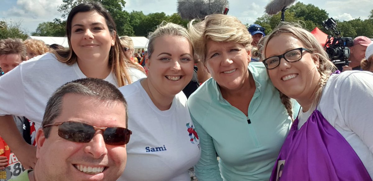 PtaNexus's tweet photo. PTA meeting Claire Bolding from @Channel4  at the @SuperheroTri  on Saturday 17th August. https://t.co/pciQ6xTVDX