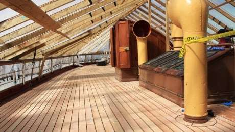 CBCNS's tweet image. Public to get sneak peek of 106-year-old CSS Acadia's massive restoration ift.tt/2ziBXnT