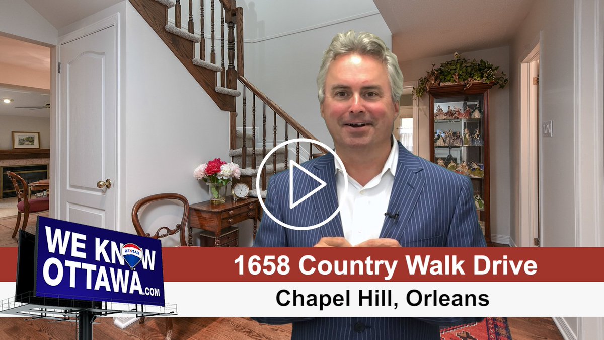 weknowottawa's tweet photo. ๐#VIDEOLISTING
๐ก1658 Country Walk Drive, Chapel Hill, Orleans
๐ฐ$724,900
๐Link: https://t.co/b8g9PqOB8q
โ๏ธCall the Hamre Real Estate Team to Book your Showing at 613-841-2111 #WeKnowOttawa #Ottawa #REMAX #remaxaffiliates https://t.co/LzjX51v6Ex