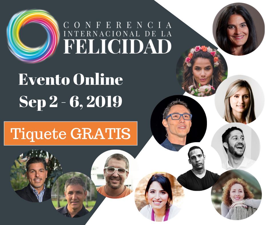 NeuvaBiz's tweet photo. Acompáñanos en la Conferencia Internacional de la #Felicidad, donde tendremos el gusto de ser conferencistas junto a más de 10 expertos en el tema. 😀
El evento será en linea y gratuito. (Sep 2-6, 2019)
Puedes obtener tu ticket usando este link ahora: https://t.co/BSfA7mQBv4 https://t.co/Ic29W0F6Si