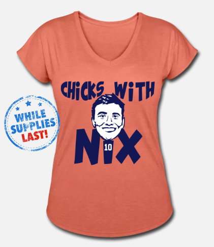 TigersXcom's tweet photo. That's right Auburn Ladies its time to show support for QB1. Get your limited edition Bo Nix T-shirt and show your friends who you are rooting for!! #WDE #isthisoffensive? #boom 😂 https://t.co/jeG4ccwZXy