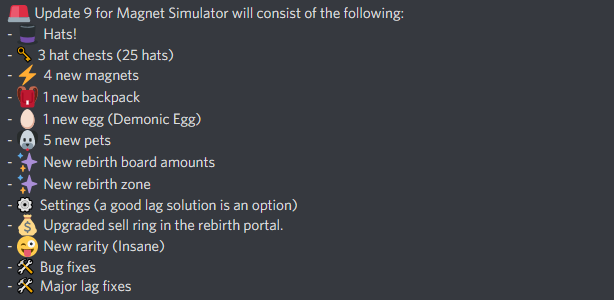 All Code In Magnet Simulator 2021