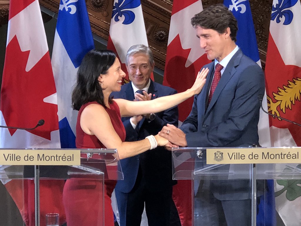 I thank PM <a href="/JustinTrudeau/">Justin Trudeau</a> and Minister <a href="/FP_Champagne/">François-Philippe Champagne (FPC) 🇨🇦</a> for believing in our vision and helping us protect the green spaces, wetlands and biodiversity of the West Island. The Grand parc de l'Ouest will not be possible without valuable partners, such as the federal government #polmtl