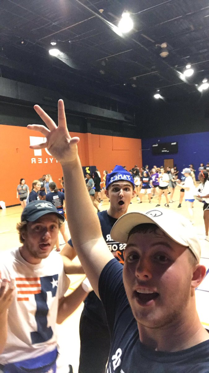 consanco's tweet photo. me and boys goin hard here, we havin fun and slaying cream! #exploreuttyler #swoopcamp19 #group6 https://t.co/ZfiVnemXOK