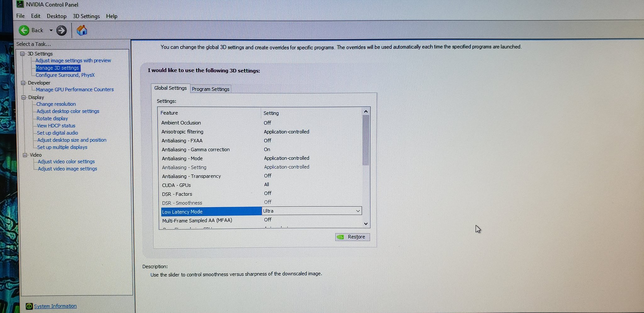 Yay No Twitter There S A New Nvidia Driver That Reduces Input Lug Its In The Nvidia Control Panel Called Low Latency Turn It To Ultra Makes The Game Feel More Responsive Will