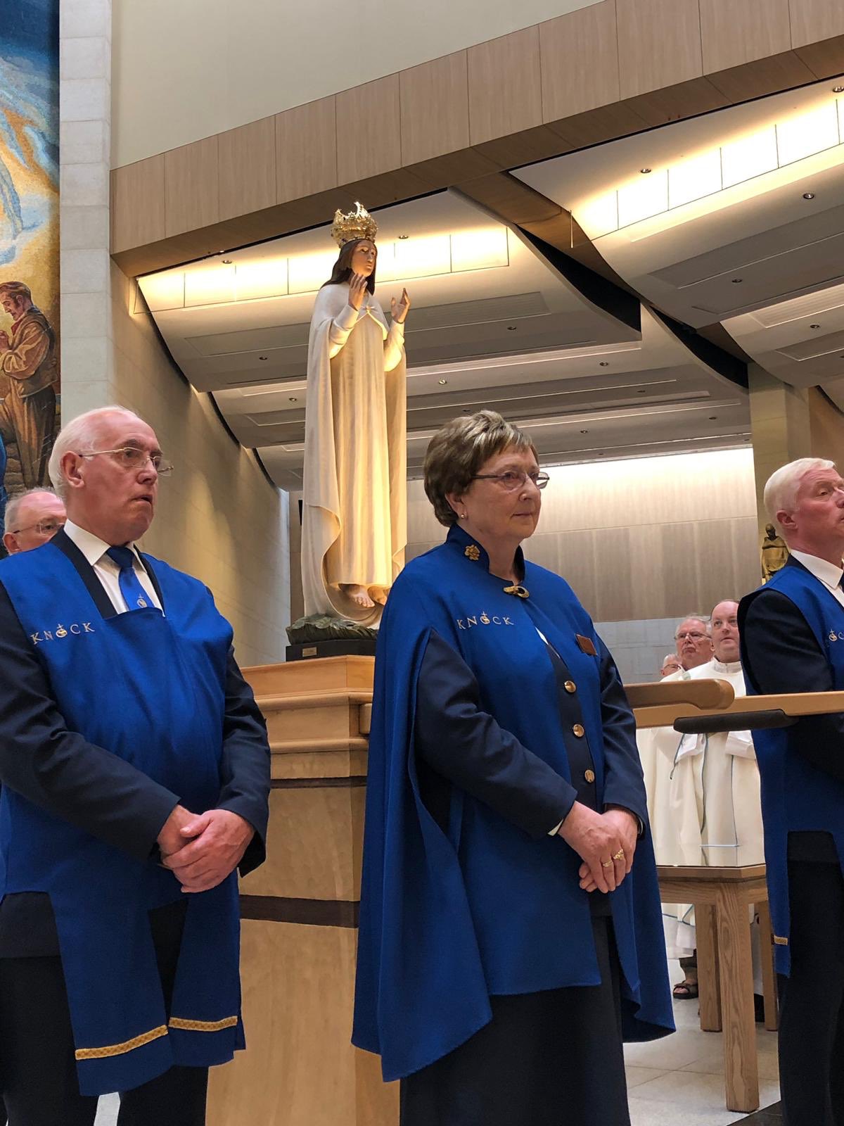 EWTN IRELAND on Twitter "Unveiling today of the new statue of Our Lady