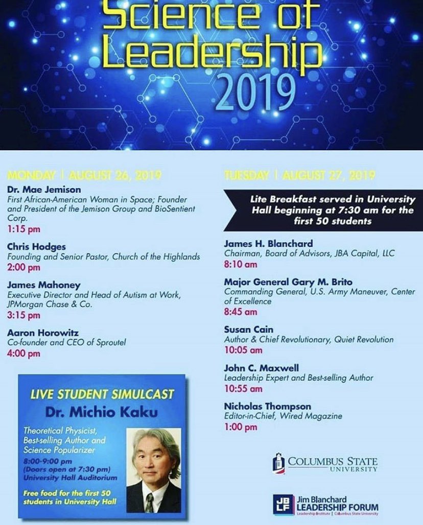 Lead_CSU's tweet photo. Come out and listen to some amazing leaders speak out! Free food also! located at University Hall on August 26, 1:00pm-7:00pm and august 27th, 7:00am- 3:00pm https://t.co/NS1a7gclrR