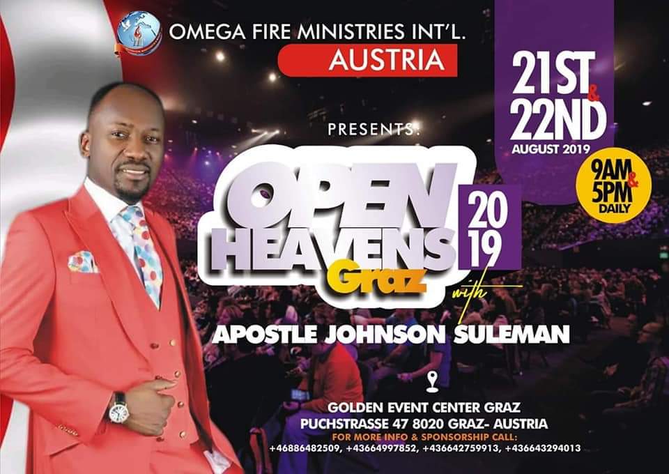 ofmhamburg's tweet photo. GRATZ, AUSTRIA!
OPEN HEAVENS 2019
DAY 1 EVENING 1ST SESSION
(21ST AUGUST 2019)
THE WORD WITH THE RESTORATION APOSTLE!
MESSAGE: THE FORCE OF FAVOUR.
BIBLE TEXT: LUKE 5:1 - 4.
#FromAuchiToTheWorld
#JesusIsInTown
#OpenHeavens2019
#Gratz#Austria
#Day1Evening1stSession
#WithAjs. https://t.co/khSVxXx3T0