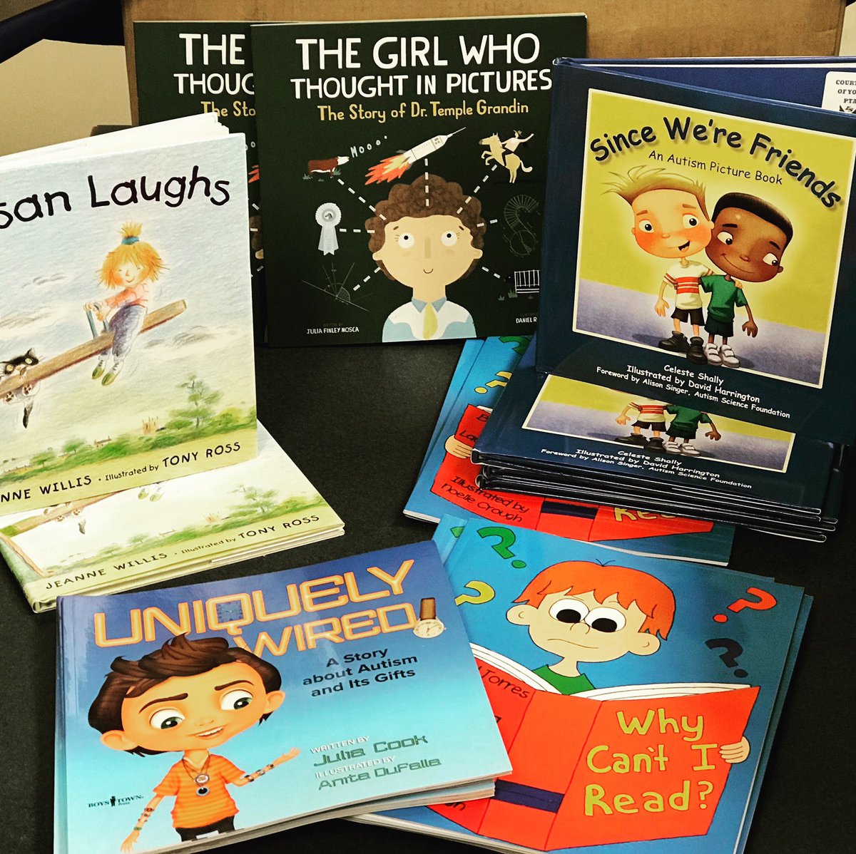 EastsideElemPTA's tweet photo. Check out the new books the PTA has given to all grades bringing awareness to what makes children exceptional! Exceptional Children Awareness Week begins Mon, 8/26. Be sure to ask your child about the trivia & raffle prizes!
#EastSidePTA
#EastSideElementary
#EastSideEaglePride https://t.co/0Oz3U647QG