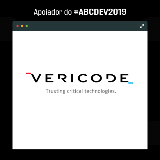 abc_developers's tweet photo. Quem faz o #abcdev acontecer?
Como não se faz um evento sozinho, quem patrocina é uma peça chave muito importante para que possamos realizar o #abcdev.
Temos o orgulho de ter a Vericode como patrocinadora! https://t.co/GmXrnoCc9e