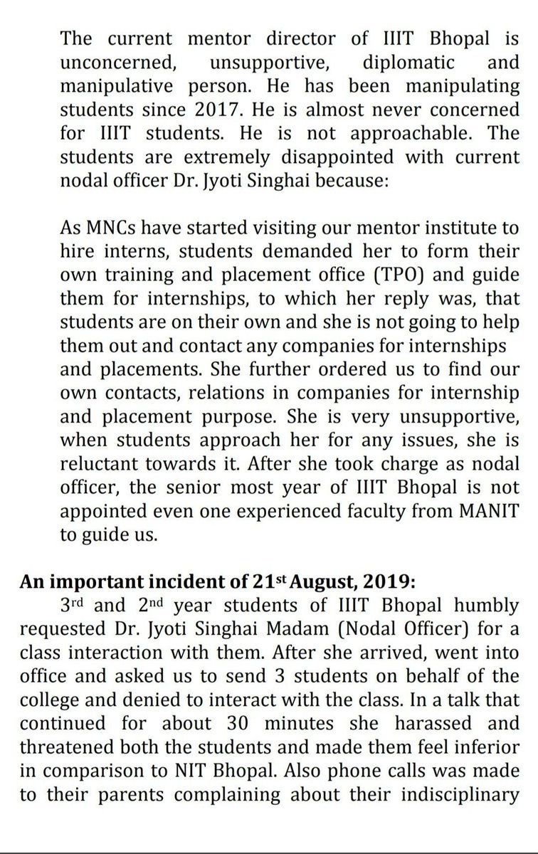 PankajP81088606's tweet photo. IIIT Bhopal is in crisis..We need #justice .
@PMOIndia @mhrd_innovation @DrRPNishank @IndiaToday @BBCWorld @ABPNews @rashtrapatibhvn @IndianExpress @MHRD @NDTV @Republic @ZeeNews
#iiitbhopal
#iiitbhopalcrisis
#JusticeForIIITbhopal
#WeWantDirector https://t.co/Gn5qSfQOpZ