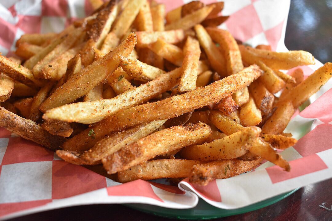 Fresh Cut French Fries tossed in rotisserie seasoning 🤩

Fries can be tossed in salt + pepper, old bay, cajun, or rotisserie for no additional cost! 

Stop in and order, or call for pickup or delivery!
(610) 683-1151