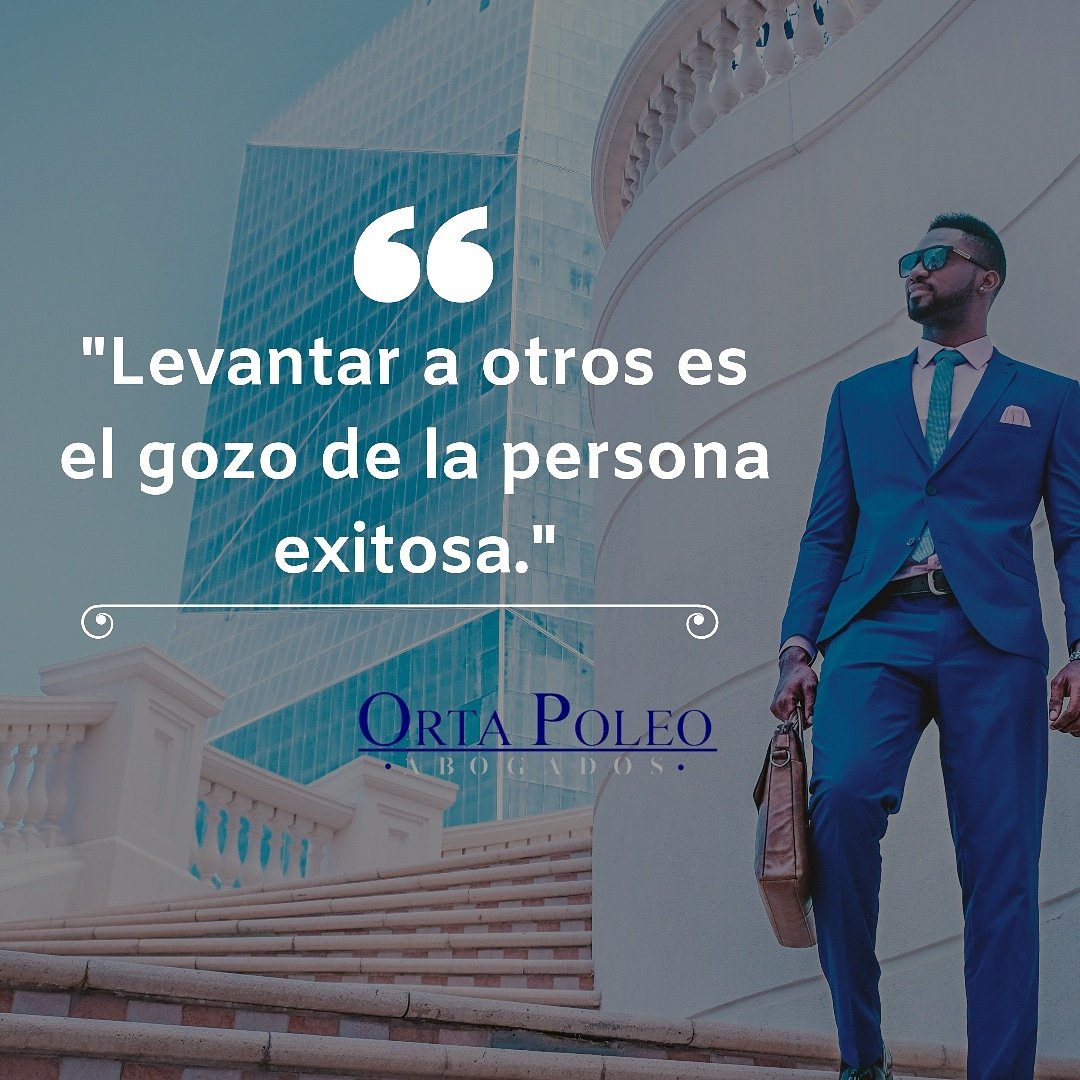 OrtaPoleo's tweet photo. "Levantar a otro es el gozo de una persona exitosa."👩🏻‍⚖
••••••
¿Tu que opinas? 🤔
••••
#ortapoleo #abogadosoy #abogadosvenezuela #miranda #caracas #venezuela🇻🇪 https://t.co/wDlDmxIEi9