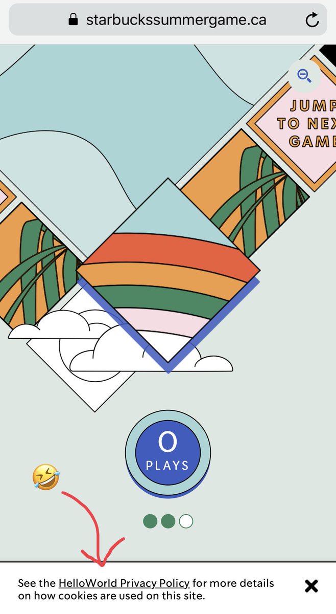 Helloworld summer game! From <a href="/starbucks/">Starbucks</a>