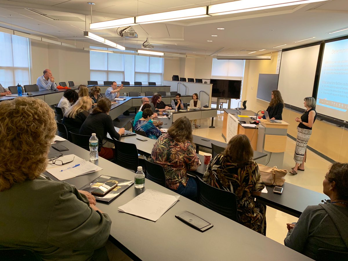ehackman's tweet image. @SUNY_Orange faculty and staff engaged in thoughtfully designed, #inspirational workshops today as we gear up to welcome students next week! #assignmentdesign #sustainablescheduling #growthmindset #studentsuccess #careerconnections #professionaldevelopment #SOEX
