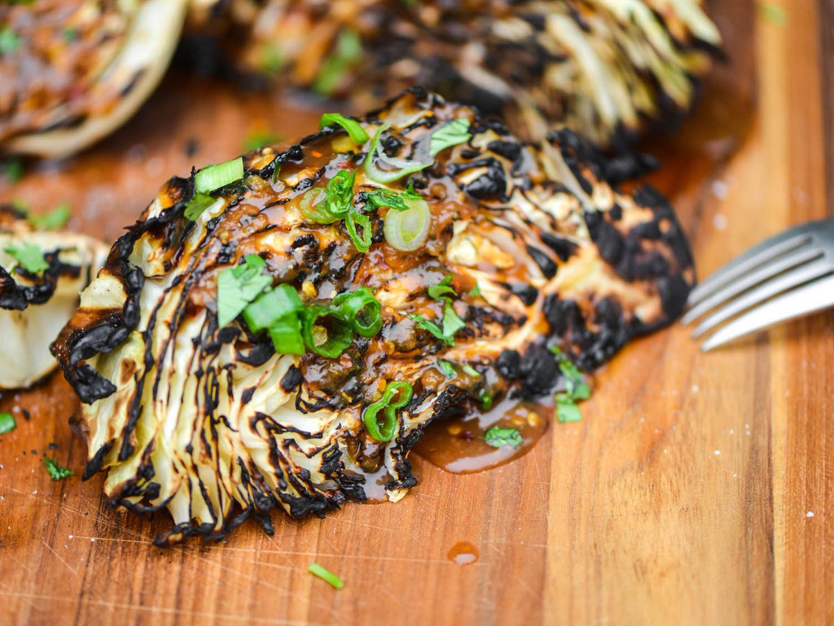 GrillingChats's tweet photo. Q7 #GrillingChats It’s easy to get creative with grilled cabbage! Your fave? #FallGrill #Grilling #Paleo #PaleoBBQ https://t.co/2XQe96Vi3T