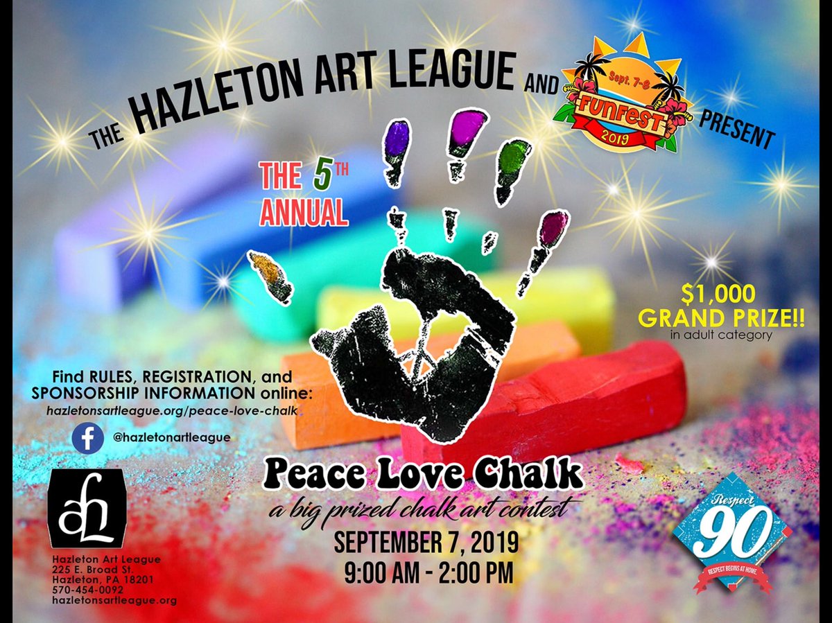 Joe Maddon (@maddhalos) on Twitter photo One of our faves....PL&C during Hazleton Fun Fest on September 7.....prizes for best drawings on both youth and adult levels...<a href="/Maddonrespect90/">Respect 90 Foundation</a> ... thank you Hazleton Art League for making this day an annual success..... One of our faves....PL&C during Hazleton Fun Fest on September 7.....prizes for best drawings on both youth and adult levels...<a href="/Maddonrespect90/">Respect 90 Foundation</a> ... thank you Hazleton Art League for making this day an annual success.....