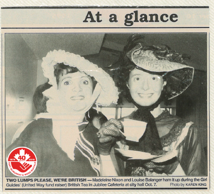 FMWBUnitedWay's tweet photo. 1995:
Everything was organized to a t(ea) at this UW fundraiser!
#40YearsofLocalLove #LocalLoveYMM https://t.co/Uc8Th7C5t7