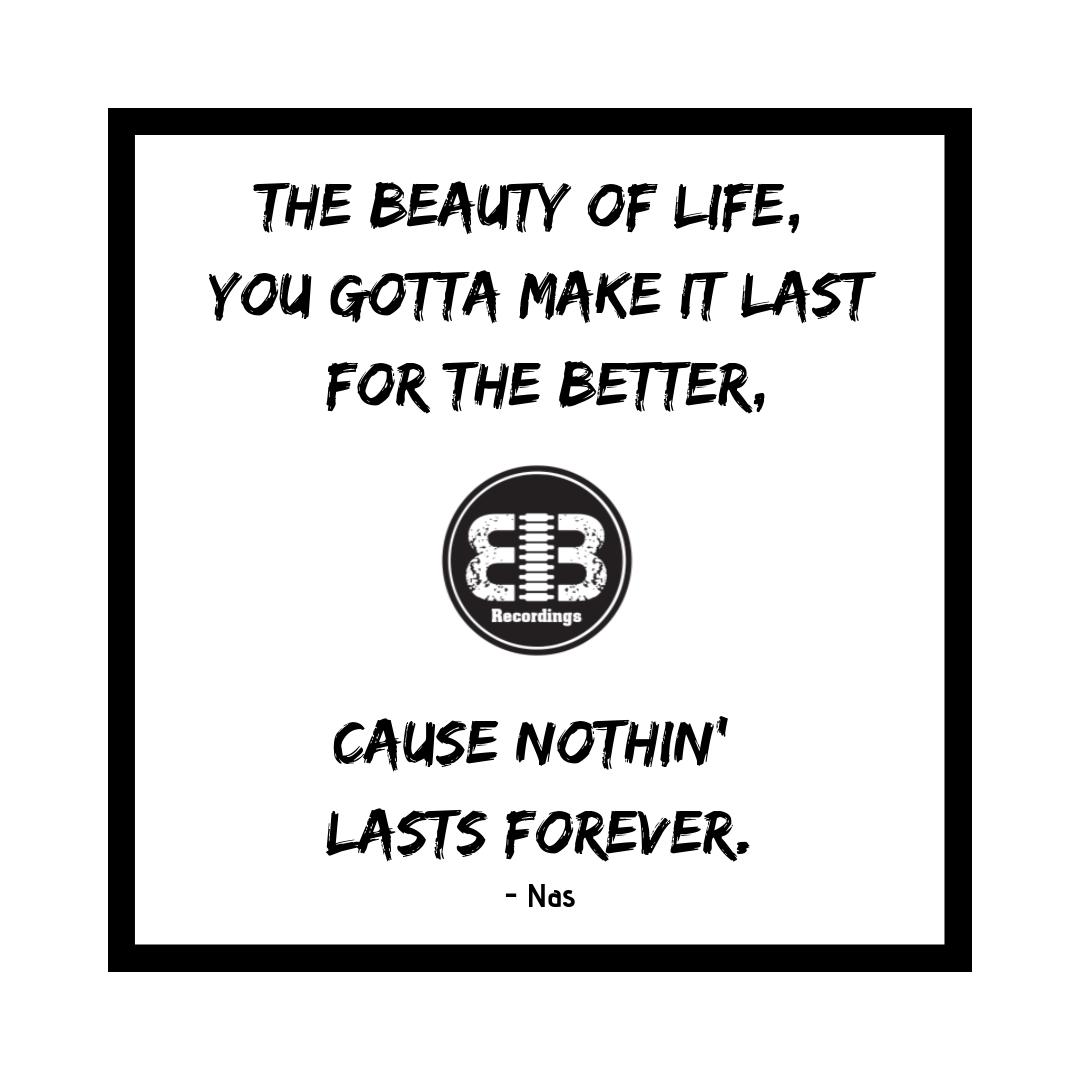 BackBoneRecUK's tweet image. Wise words from @Nas 👊🏾 
buff.ly/2OTVlhg 
#wednesdaywisdom #bbrecordings #hiphoplegend