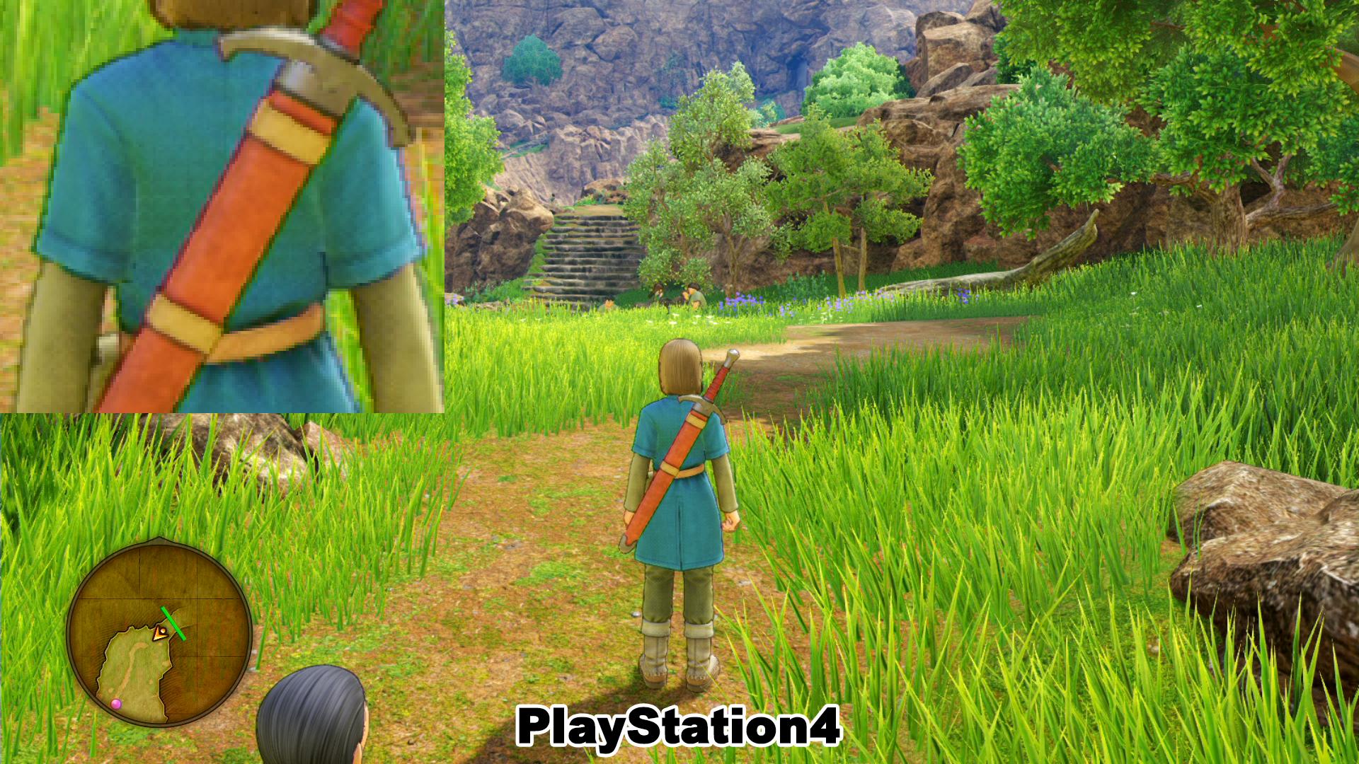 Pusai コミケ99新刊委託中 ドラクエ11のps4版とスイッチ版の比較 予想どおりスイッチ版は解像度も低く オブジェクトも少ない それでも頑張ってはいるほうだとは思う ドラクエ11s T Co Br01kcrnxq Twitter