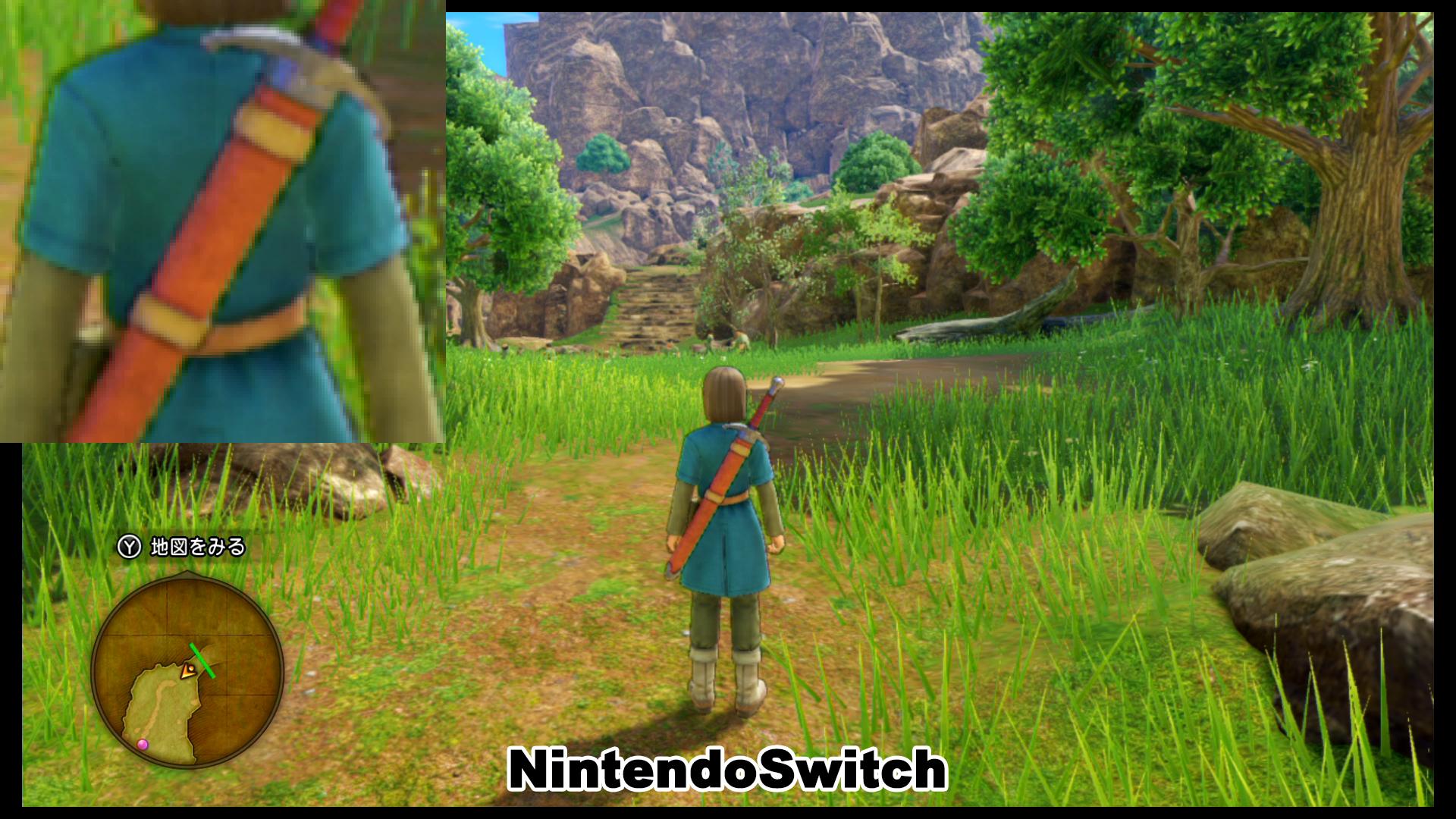 Pusai ゲームラボ最新号 6月22日発売 ドラクエ11のps4版とスイッチ版の比較 予想どおりスイッチ版は解像度も低く オブジェクトも少ない それでも頑張ってはいるほうだとは思う ドラクエ11s T Co Br01kcrnxq Twitter