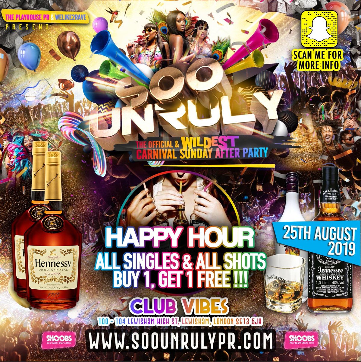 #SoUnruly 😈 Carni With A Sprinkle Of Playhouse ✨👌🏾😜 
🍹HappyHour Drink Deals 🍹
ALL SINGLES &amp; SHOTS 😱 Buy 1 Get 1 Free🤩
Get Your Tickets Today 💯‼️⬇
🎪SooUnrulyPR.com <a href="/ThePlayHousePR/">#NobodyPlaysBetter</a> <a href="/RayPlayhouse/">Master Of Ceremonies 🎤</a>