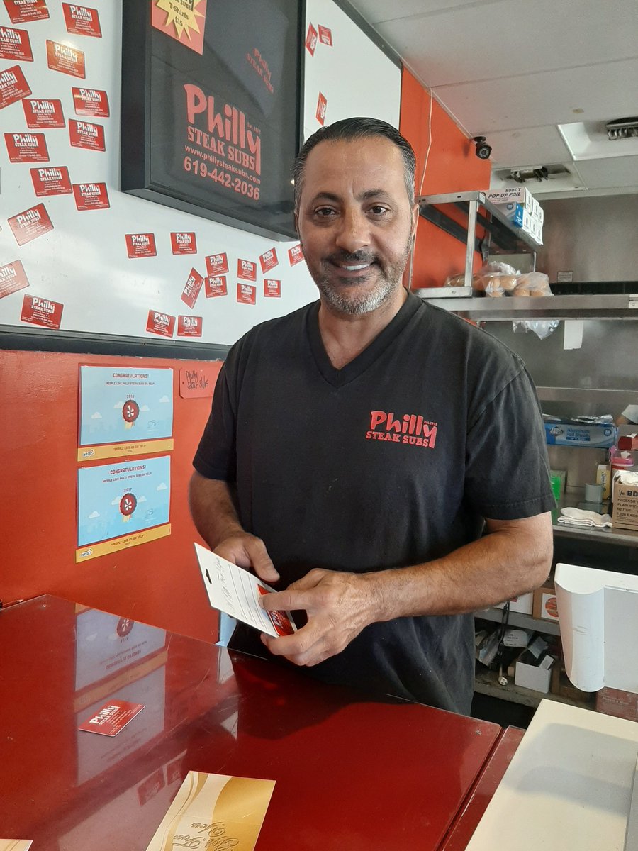 AnneFishburne's tweet photo. Thank you Ronnie at Philly Steak Subs for donating to teachers @ChaseTigers!
#CVcoaching
@BHandley4 @calvert_greg 
#communitypartners https://t.co/go1GYCHTeG