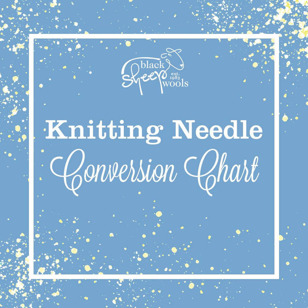 Old Knitting Needle Conversion Chart