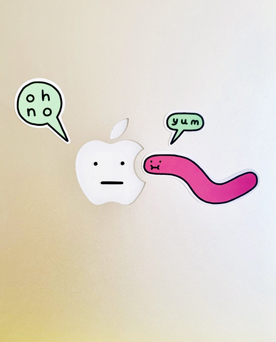 sillyalexnorris's tweet image. a special sticker set for macbooks 
theohnoshop.com