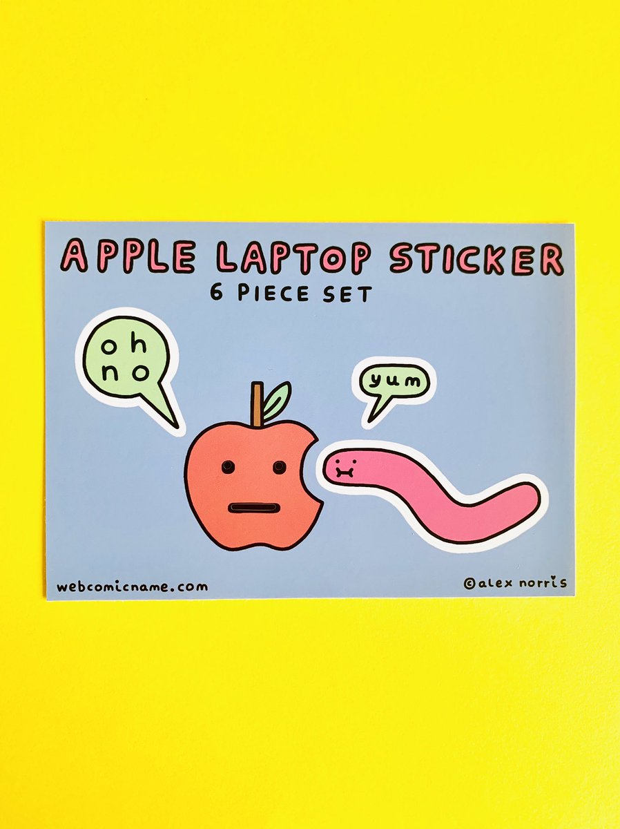 sillyalexnorris's tweet image. a special sticker set for macbooks 
theohnoshop.com