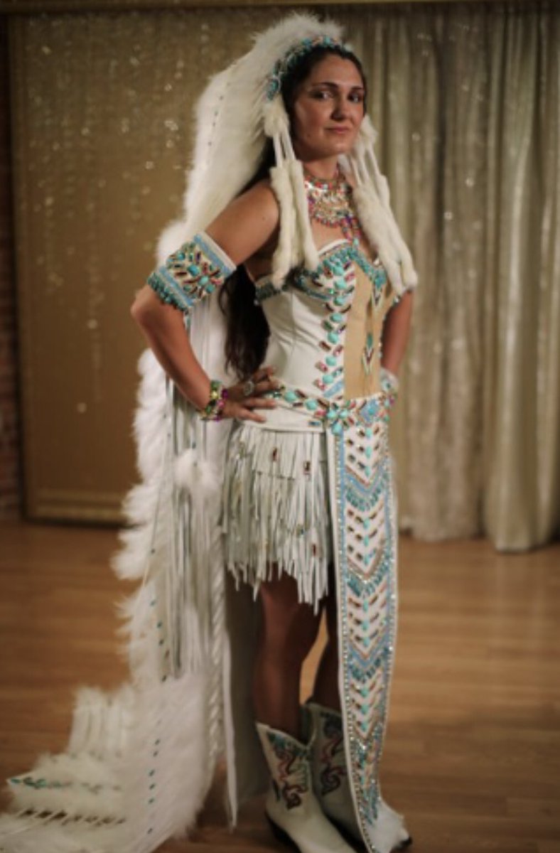 native american wedding dress