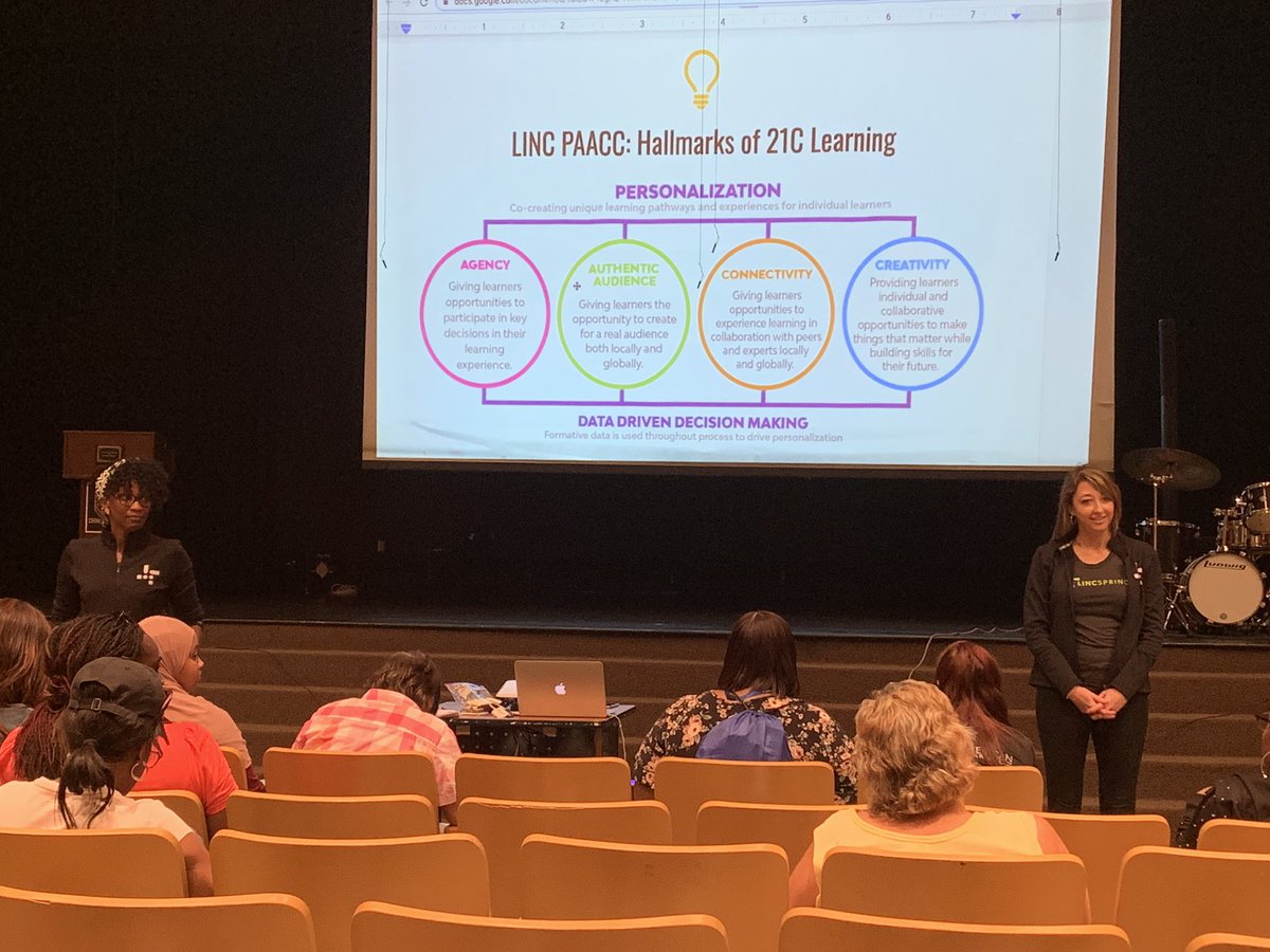 jasontoddgreen's tweet photo. What a day with @PhillyOSS and @PHLschools!!! Started the morning with the keynote then the @LINC_PD coaches took over and led some amazing breakout sessions to deepen the learning. Thanks for having us @PHLschools! #lincPD #phlschools #BLinAction #generativity https://t.co/3qOpxgTHff