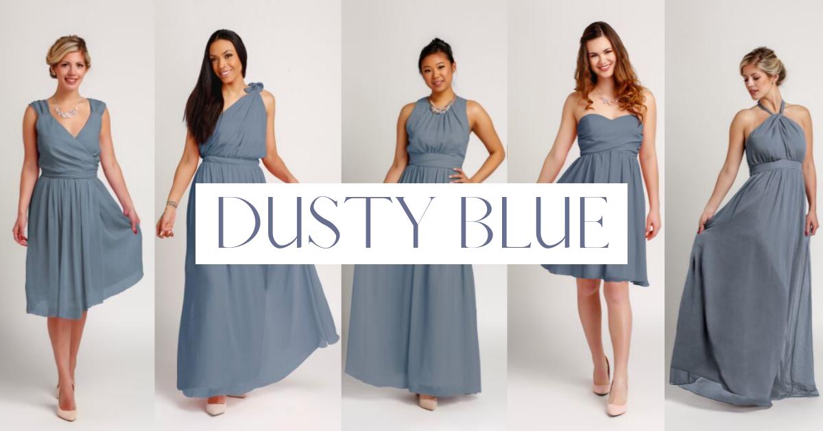 infinity dress styles for large bust