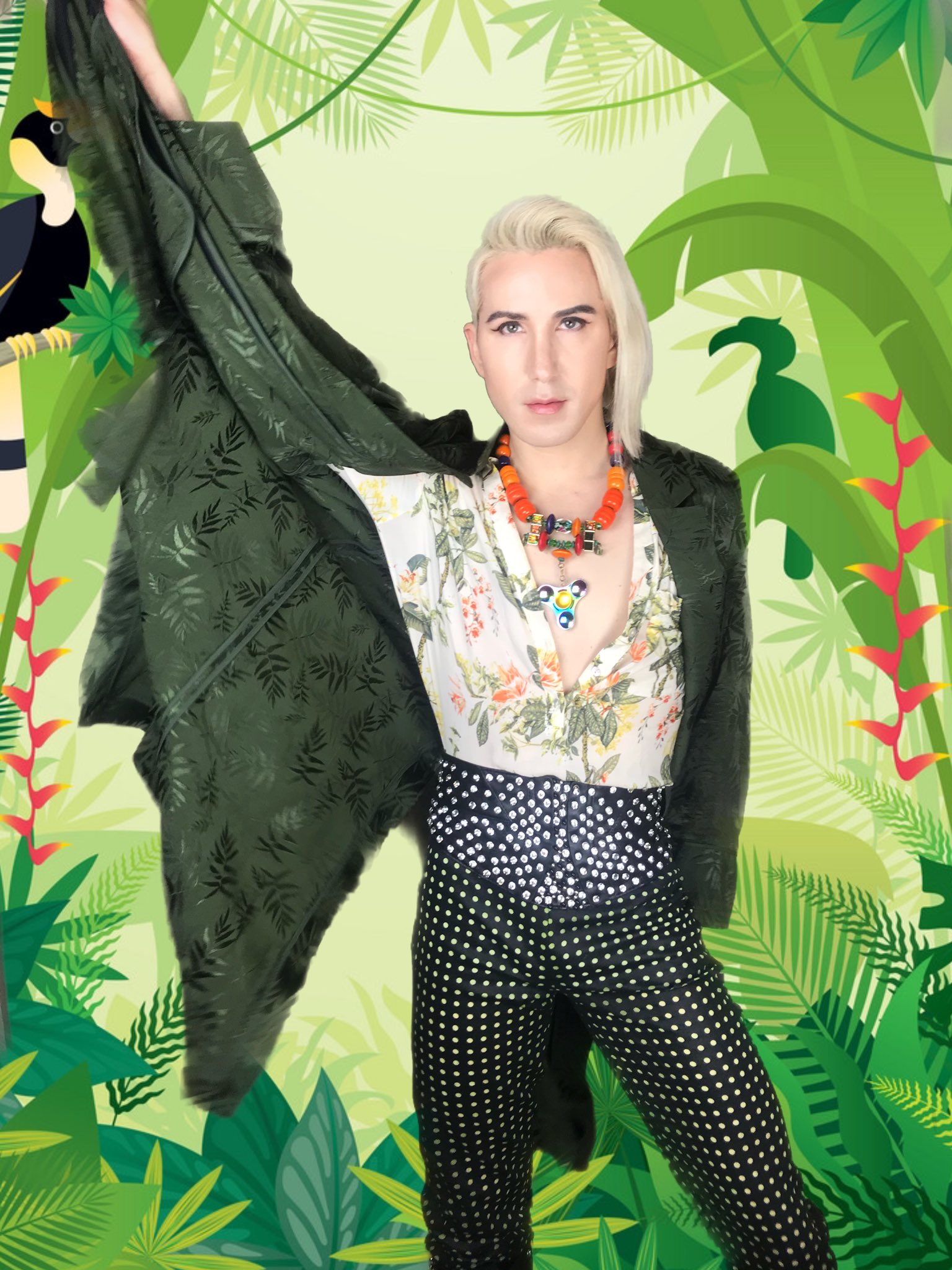 Ricky Rebel On Twitter Its A Jungle Out There 🐍🦎🦖🐢🐊🐸 Styling Elenanazaroff Necklace By