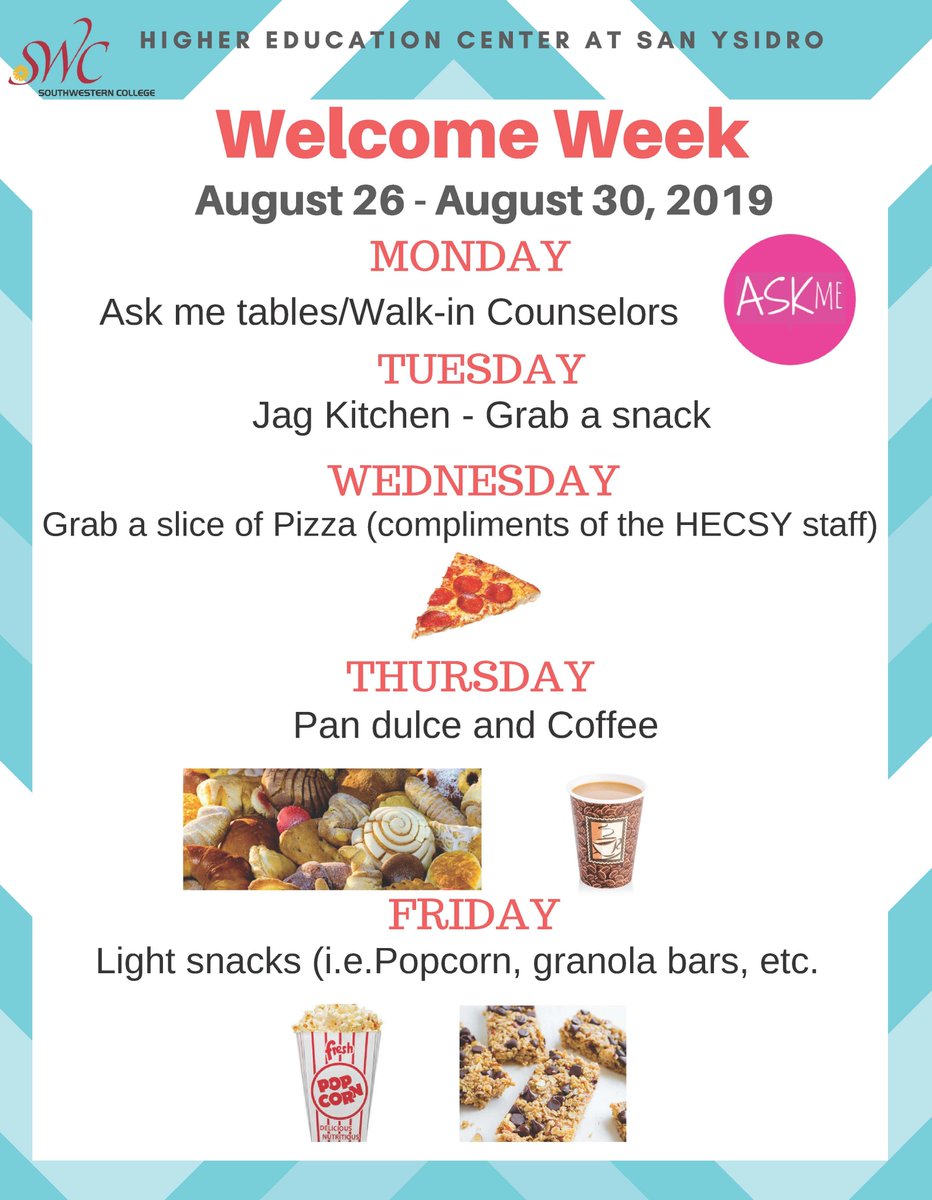 ESLatSWC's tweet photo. Check this out!!!
Welcome Week @ Higher Education Center at San Ysidro https://t.co/367MB0ReNl