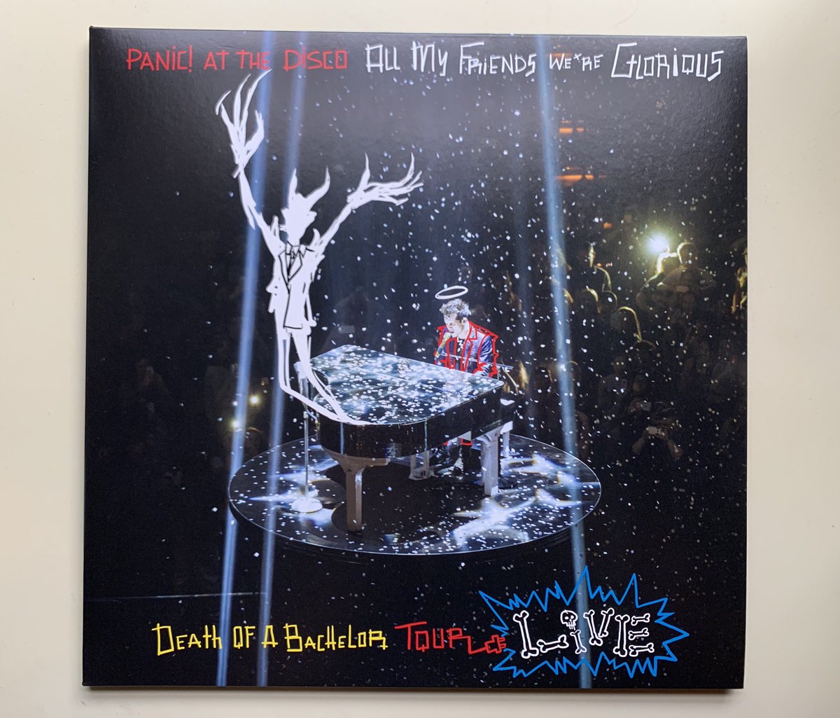 ladyofsorrrows's tweet photo. ✨GIVEAWAY TIME!!!!✨

I’m going to be giving away my Panic! At The Disco “All My Friends We’re Glorious” Live DOAB Tour vinyl!! in perfect condition and has only been played once

-rt to enter
-mbf @nychoodie &amp; @USFOR0NCE 
-winner announced 9/4💓 https://t.co/FYK55KSIrS