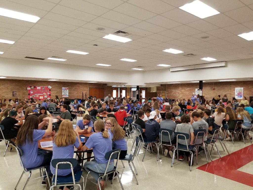 pinckneyschools's tweet photo. Loving the energy that is already beginning to fill our schools as today, Pathfinder incoming 7th graders were engaged in the WEB (Where Everyone Belongs) program and also were treated to lunch, prepared and served by our amazing parents. #itsgettingexciting https://t.co/3MRO2pBB1G