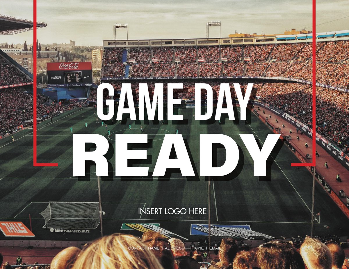 alphabroder's tweet image. It&apos;s time to start marketing for fall sports. Make sure your game day ready by grabbing downloadable storyboards and flyers merchandised with top-selling styles. #clientready #sales

US: bit.ly/2AXSLTb 
FRE: bit.ly/2PLVAig