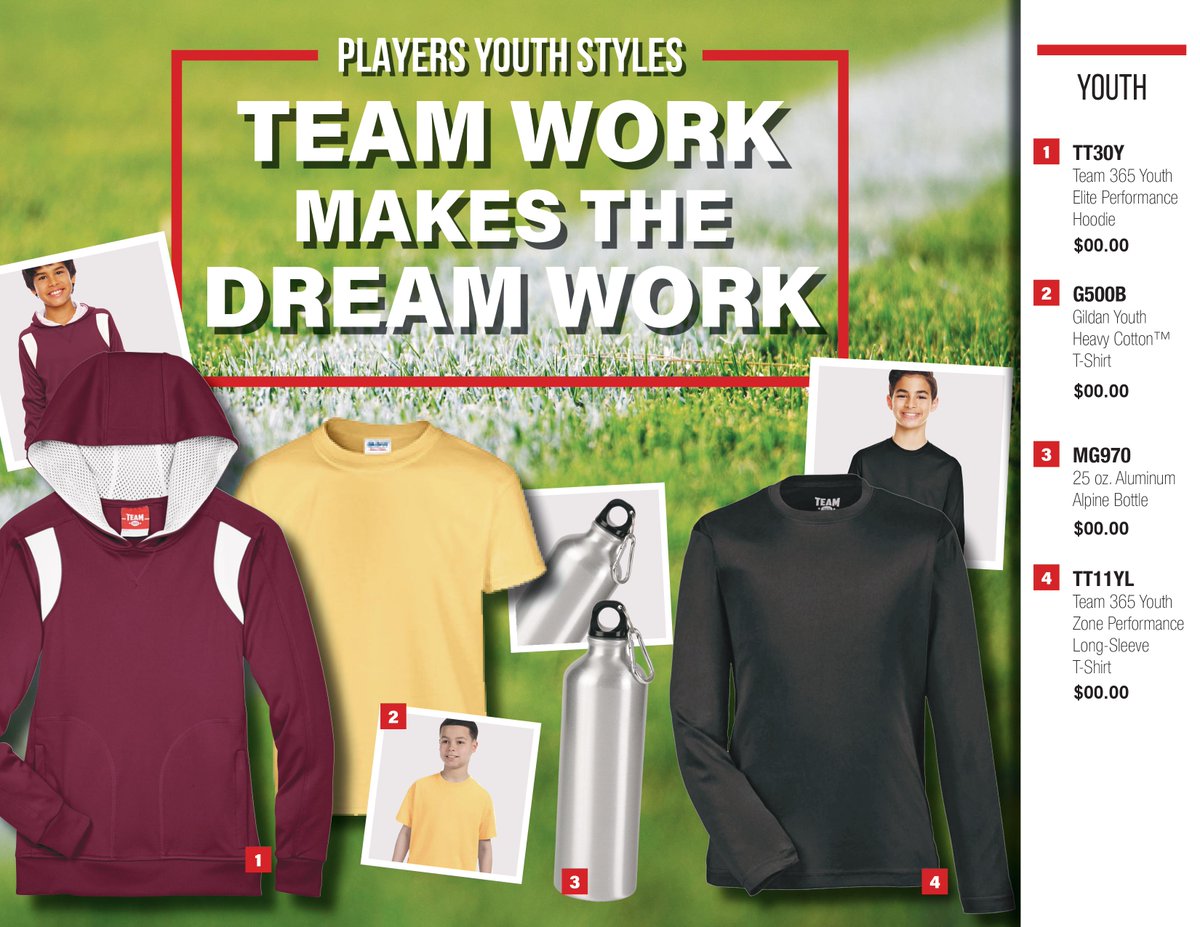 alphabroder's tweet image. It&apos;s time to start marketing for fall sports. Make sure your game day ready by grabbing downloadable storyboards and flyers merchandised with top-selling styles. #clientready #sales

US: bit.ly/2AXSLTb 
FRE: bit.ly/2PLVAig