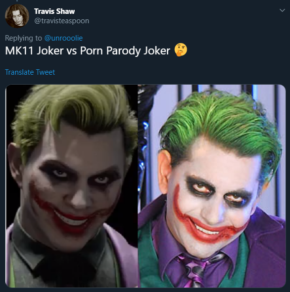 Resultado de imagem para joker porn parody