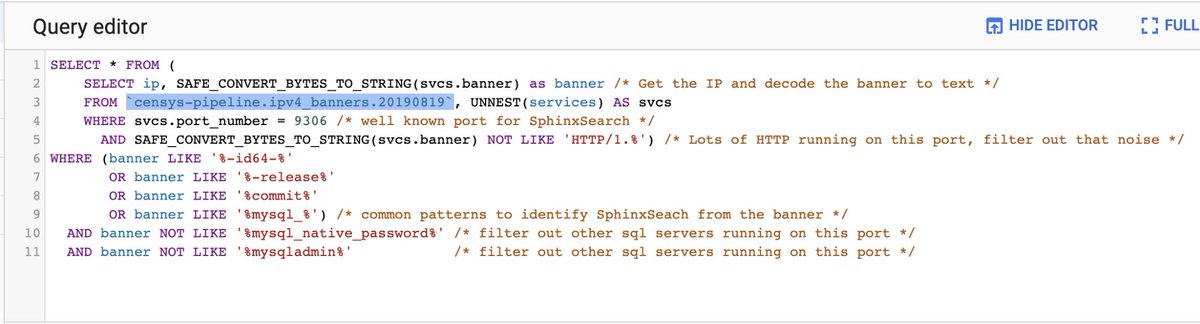 censysio's tweet photo. 7,576 #MySQL databases are using a default setting in the #SphinxSearch app that allows for auth bypass & data leaks. Here are our findings based on the original report by @PeterZaitsev: https://t.co/hFkAzD13gU #security #infosec #sphinx https://t.co/junMb2y6ny